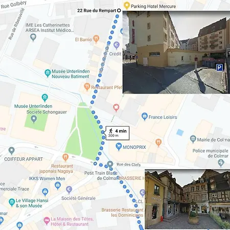 Duplex Des Dominicains - 1 Parking Gratuit - Hypercentre 6 Personnes Apartment Colmar Exterior photo