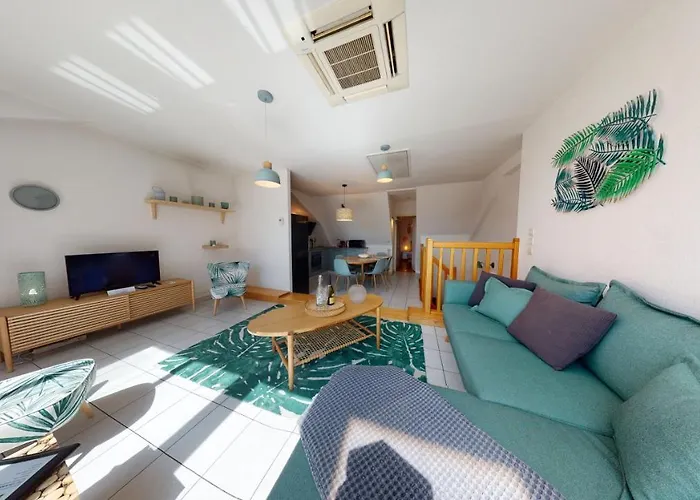 Duplex Des Dominicains - 1 Parking Gratuit - Hypercentre 6 Personnes